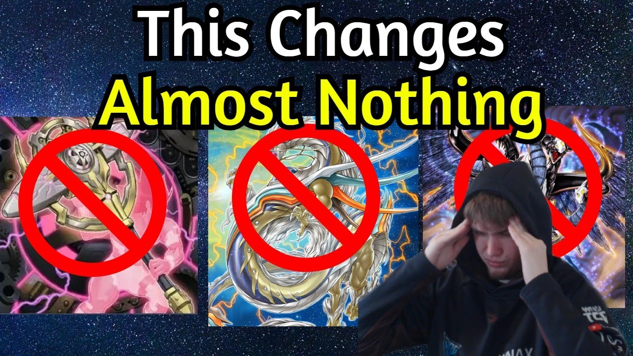 НОВЫЙ БАН-СПИСОК ОКТЯБРЯ 2025 ГОДА!! YU-GI-OH!