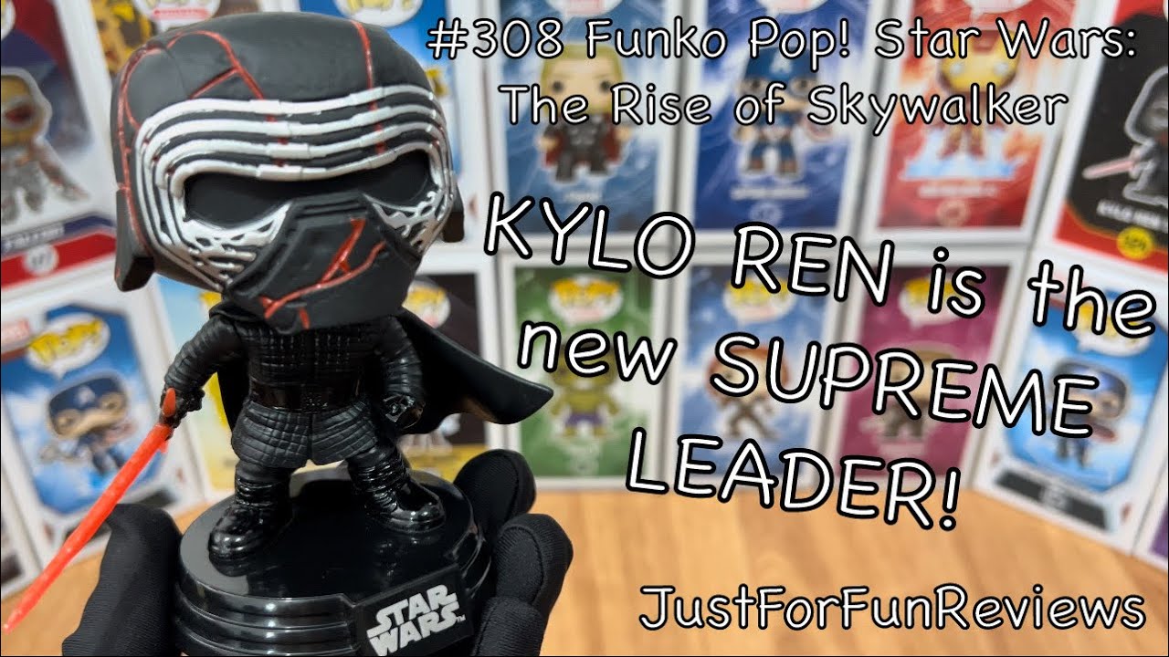 Funko Pop! Star Wars: KYLO REN Supreme Leader from The Rise of Skywalker Unboxing and Review!