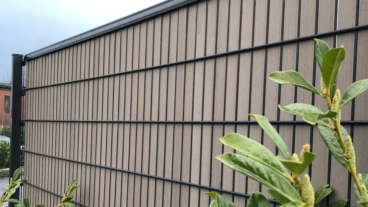 Placement instructions Duofuse privacy slats