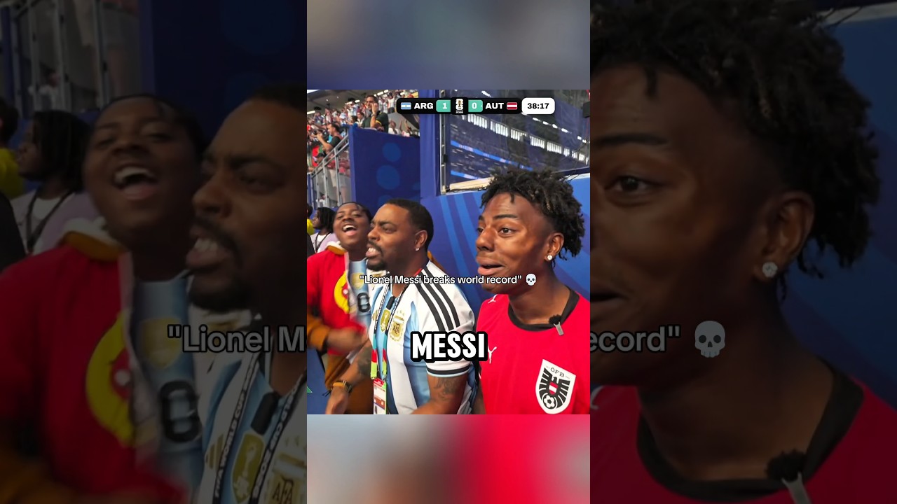 IShowSpeed Started CRYING After Messi Scored FIRST Against Austria #ishowspeed #fifa #messi