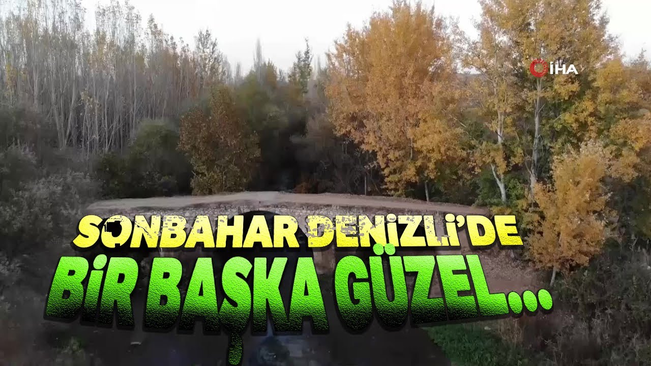 Denizli’de Kartpostallık Manzaralar Ortaya Çıkıyor
