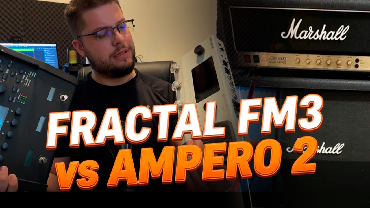 Fractal FM3 vs Ampero 2 (JCM800) — Qual Soa Mais Real?