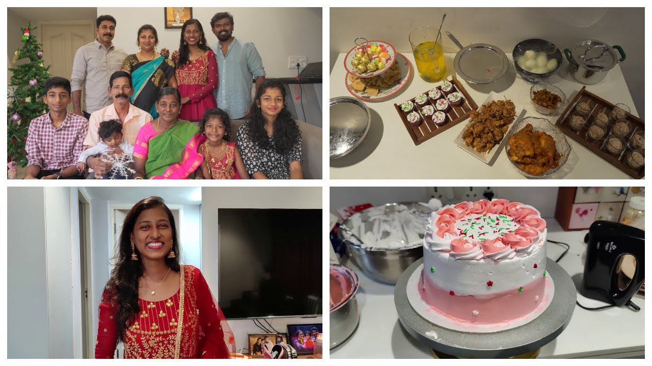 Made 12 varieties of food for Christmas lunch/Christmas vlog 2022/siru paruppu payasam