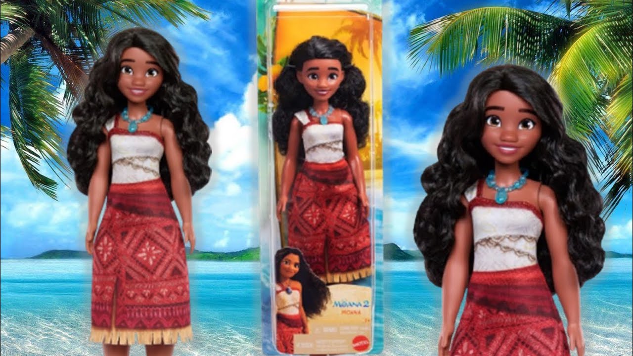 Moana 2 - Moana Doll by Mattel 🏝️🌺🌀🌊