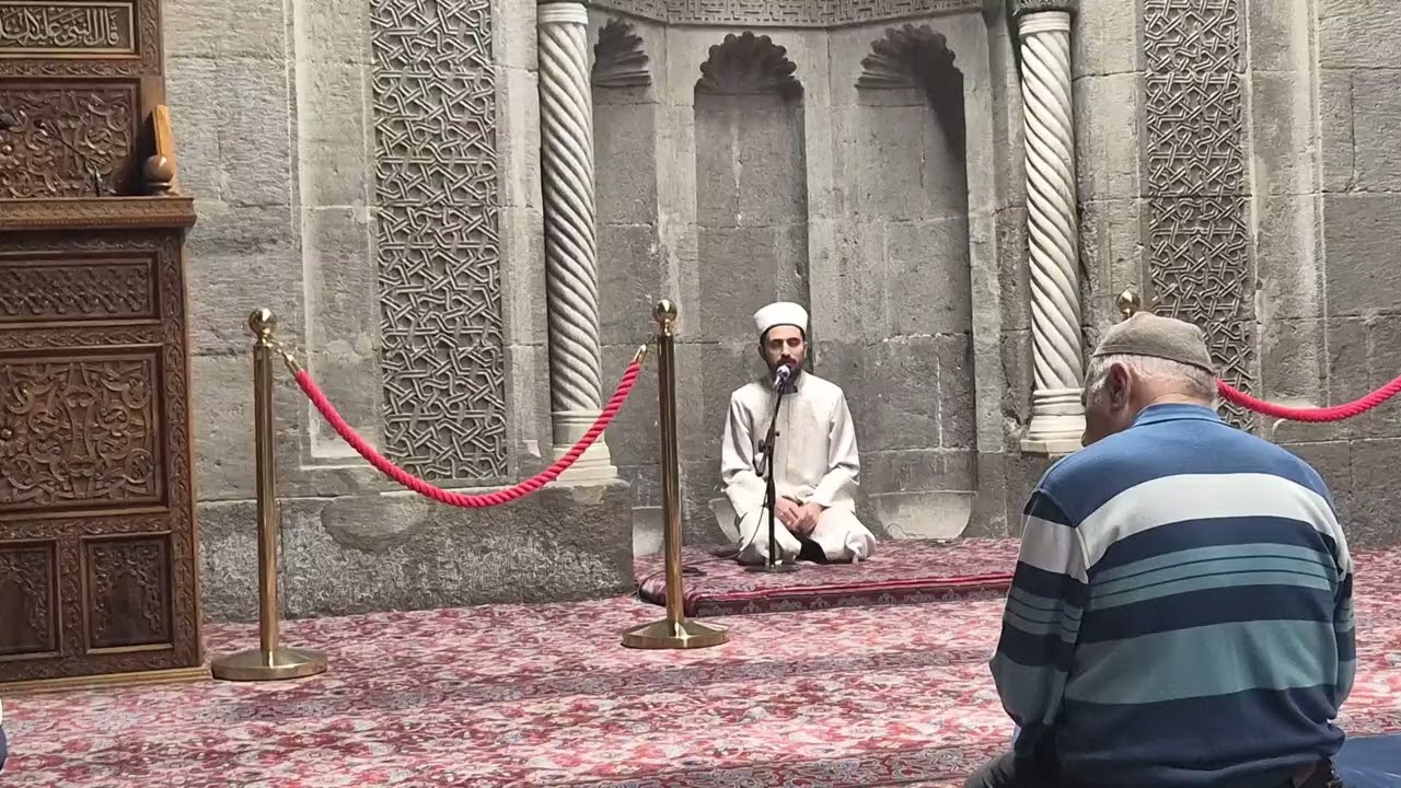 Kadir ZEKİ, Kayseri Hunat Camii 21.11.2025 Yatsı Namazı ardından Bakara 285-286 