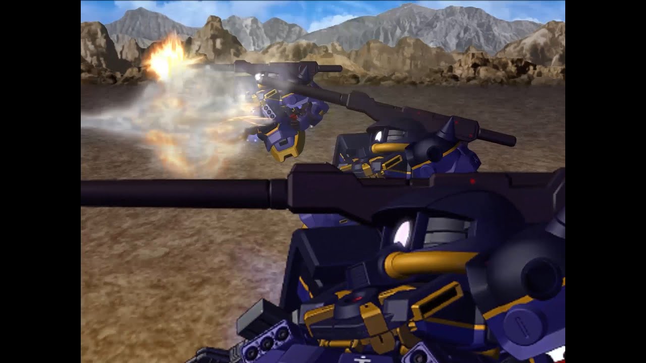 SD Gundam G-Generation Spirits - Hizack Cannon All Animations