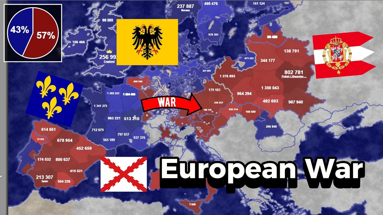 I simulated the 30 YEARS WAR in territorial io
