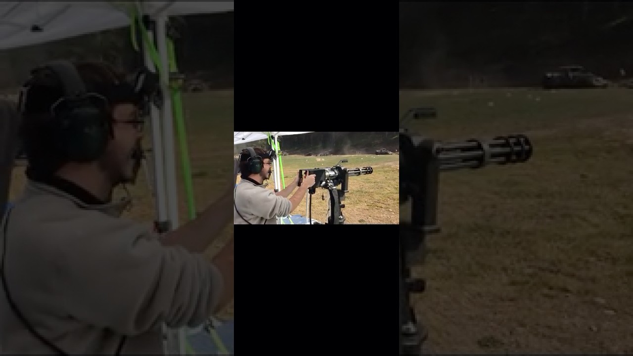 M134 Minigun #shorts