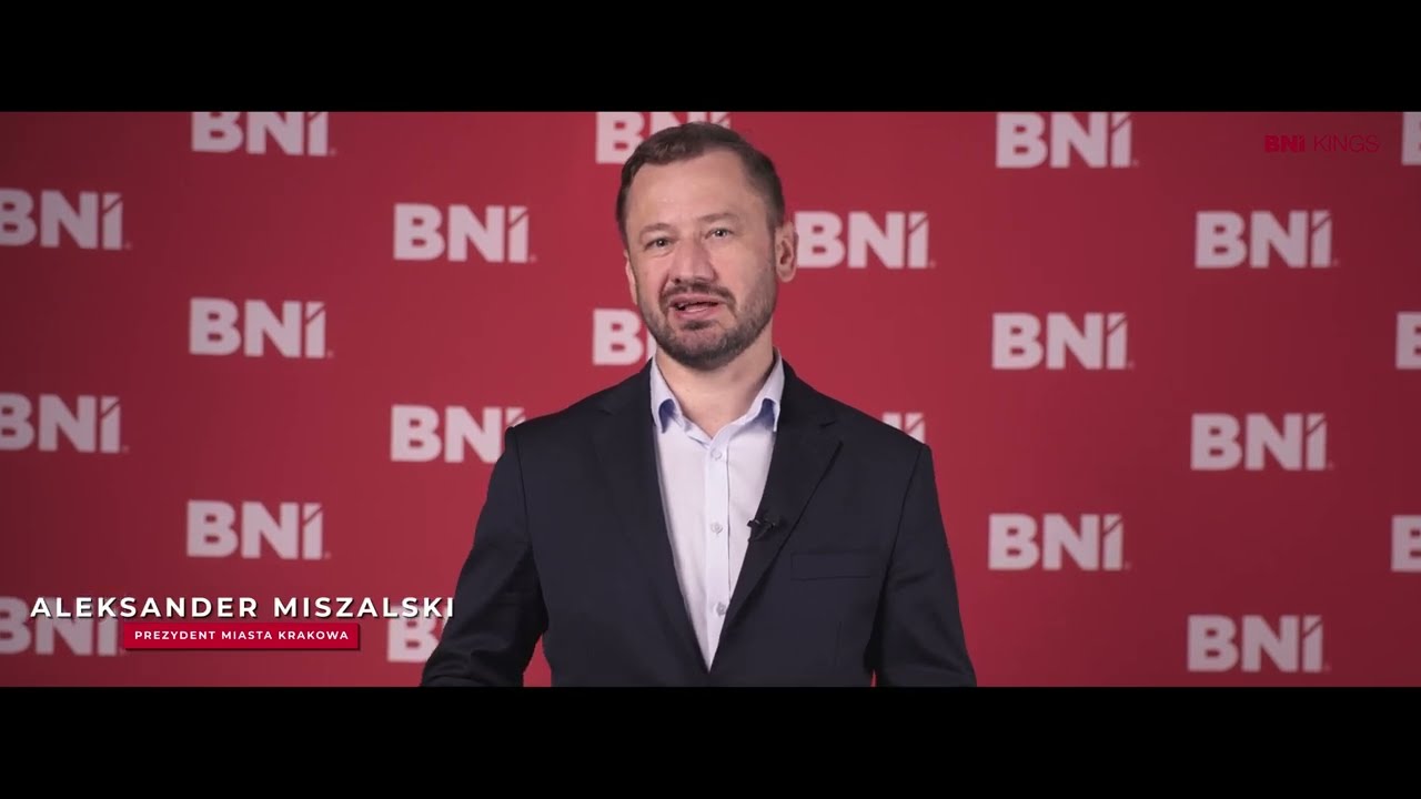 BNI KINGS KRAK&Oacute;W - Spotkanie z Prezydentem Miasta Krakowa