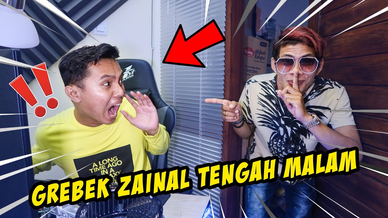 PEMBALASAN‼️ GREBEK KOST ZAINAL TENGAH MALAM‼️ DIA KAGET WKWKW