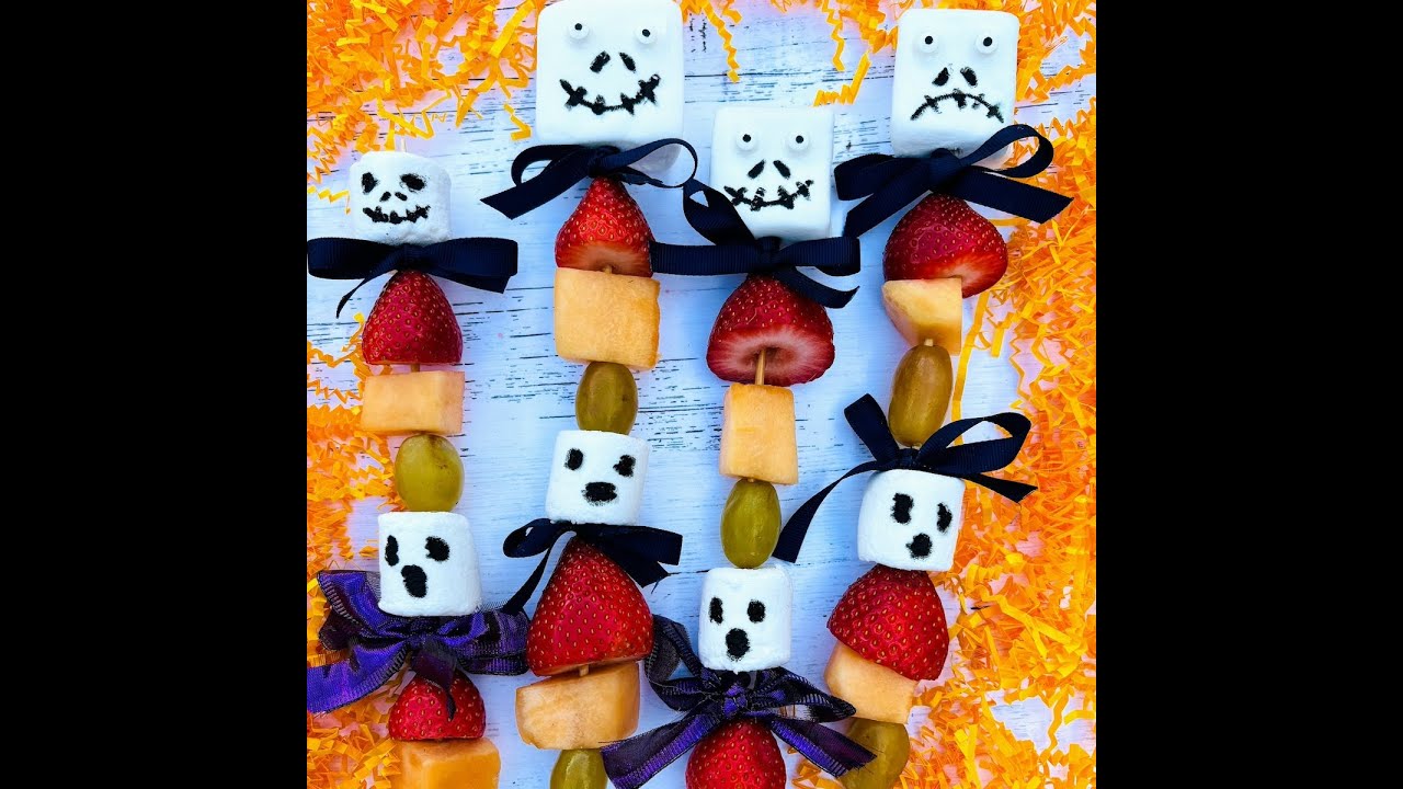 Halloween Fruit Kabobs