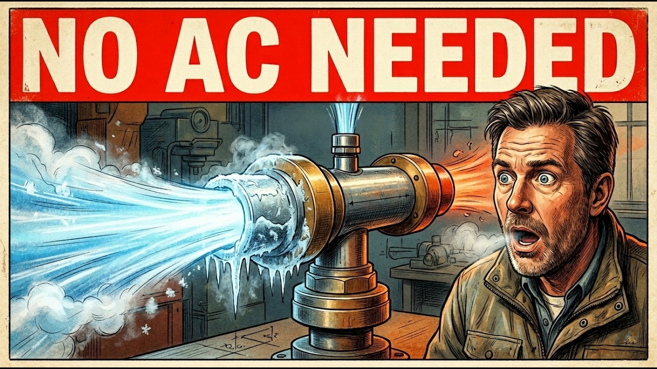This $150 Air Tube Cools Any Room by 35&deg;F Without AC (Science Explained)