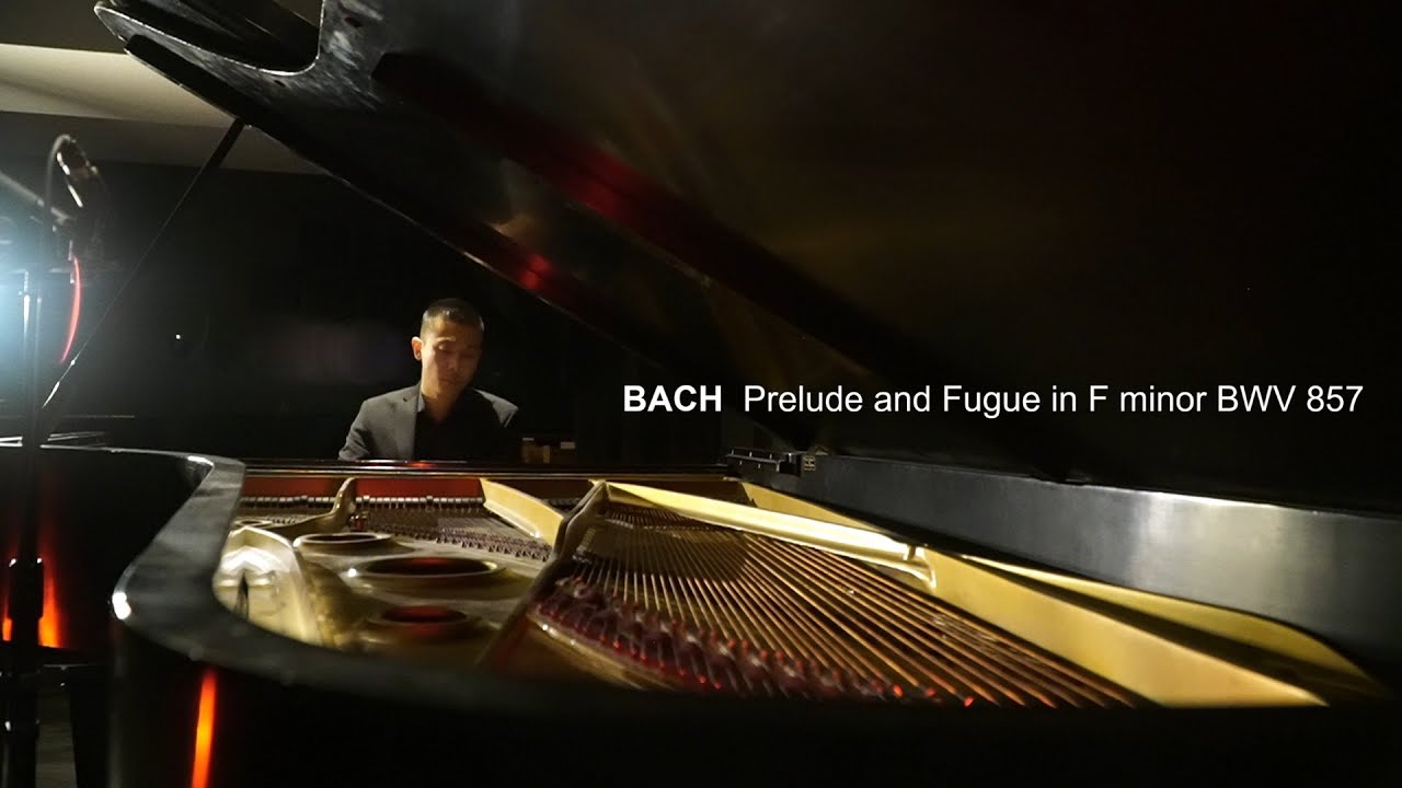 BACH Prelude and Fugue BWV 857 (piano), Well-Tempered Clavier Book I: F minor