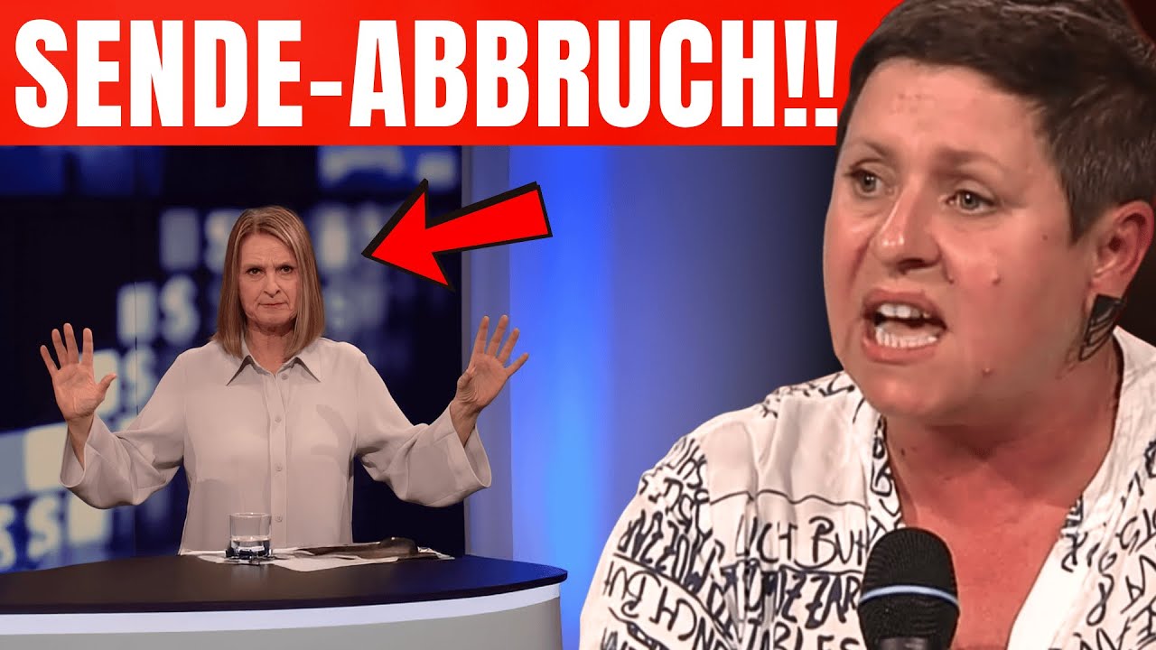 🚨TV-Eklat! Rundfunk bricht Sendung ab nach Frage von Afd-W&auml;hlerin!