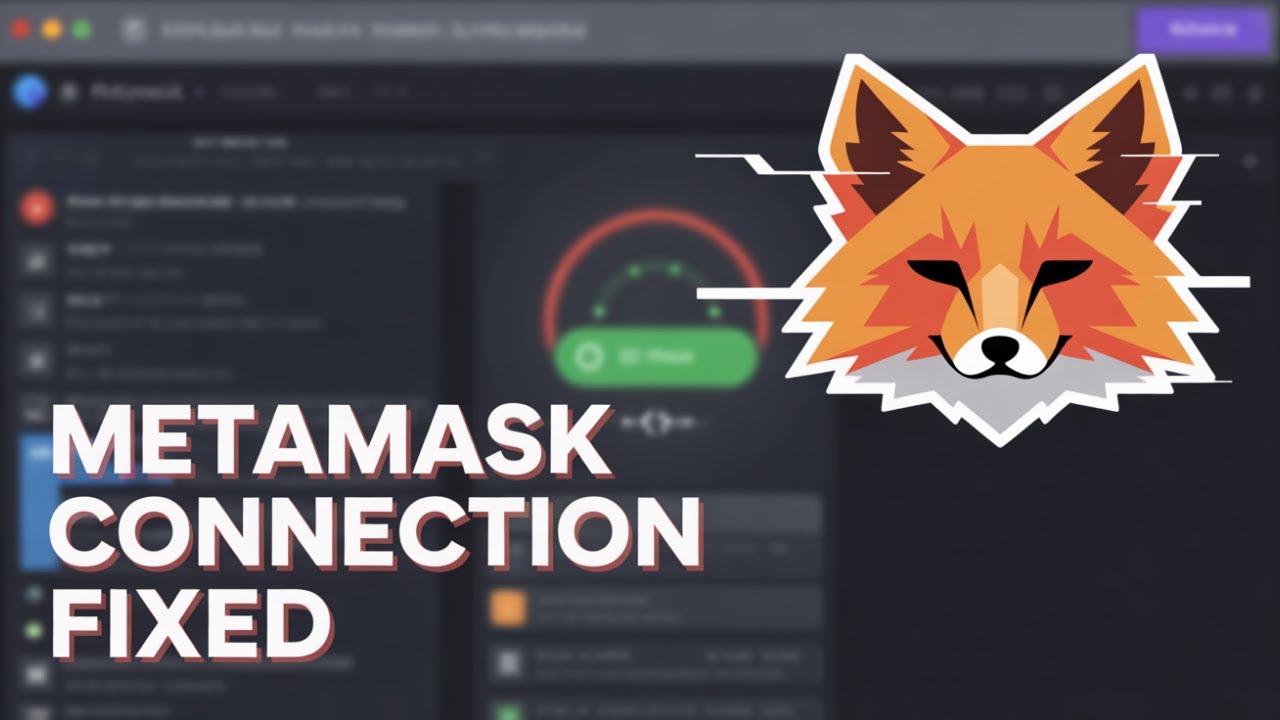 How To Fix MetaMask Not Connecting | Fix MetaMask Transaction Error (Solved) - Step by Step