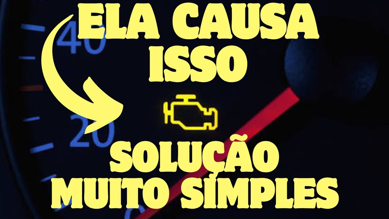 INJEÇÃO ELETRÔNICA: Essa peça ACENDE A LUZ, mais ninguém CUIDA DELA, verifique no seu carro, APAGUE.