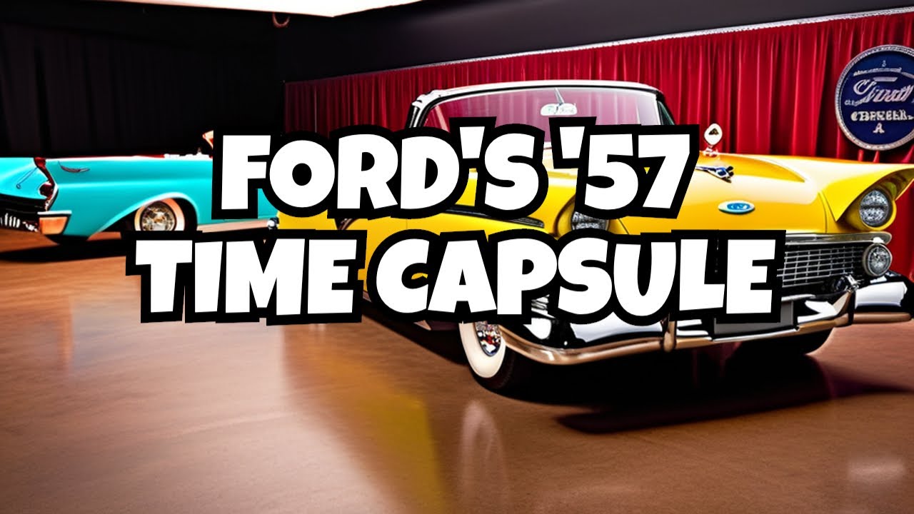 WILD 1957 Ford Promo Reels!! [Custom 300, Sunliner, MORE]