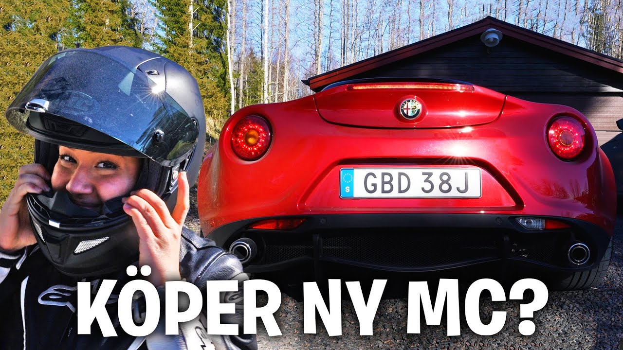 Tar ut Alfa 4Cn efter vintern & Gabriella letar ny motorcykel