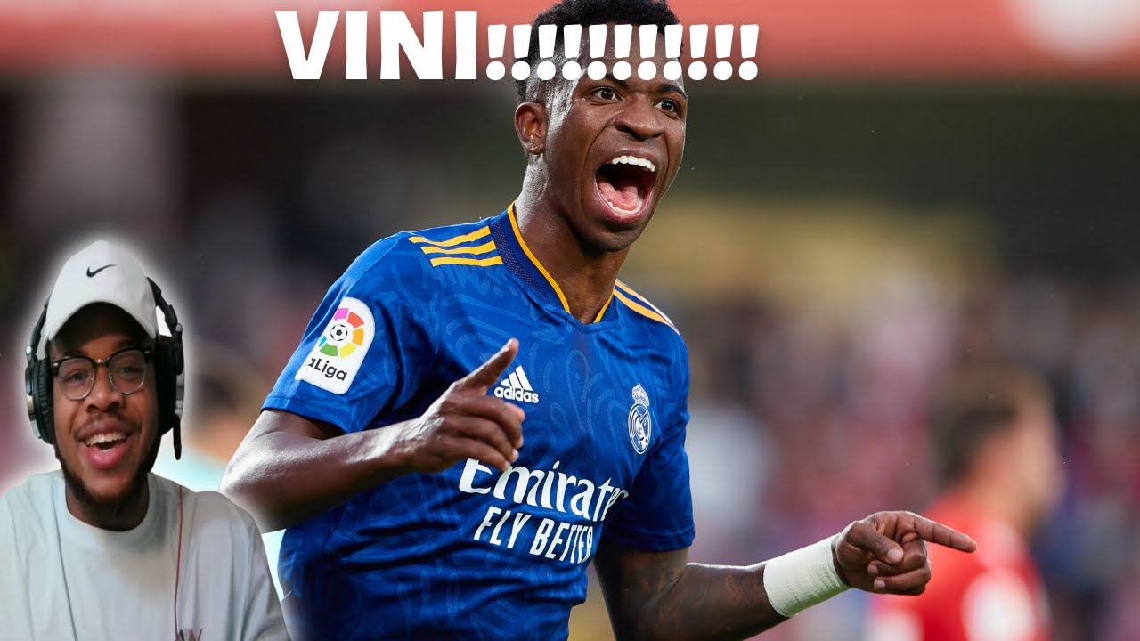 SHEESH....American Reacts To 50 players humiliated by Vinicius Jr