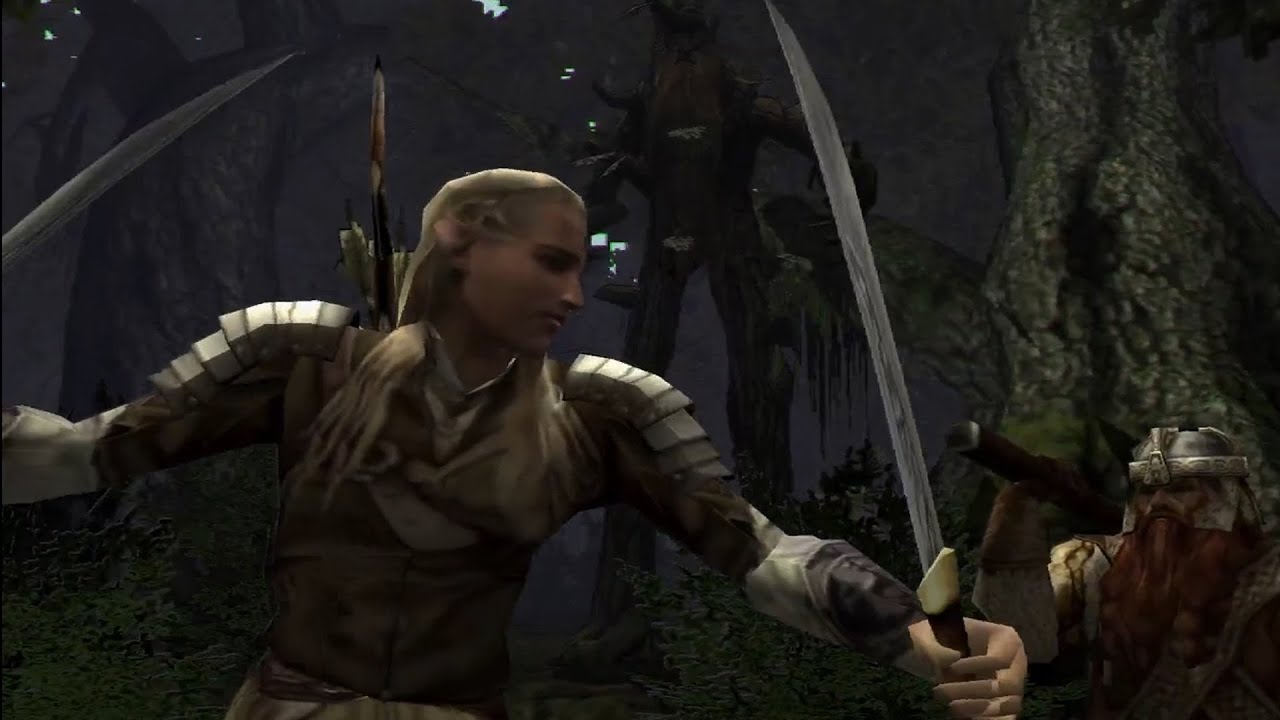 Two Towers Full Game As Legolas On The PS2 (Commentary)