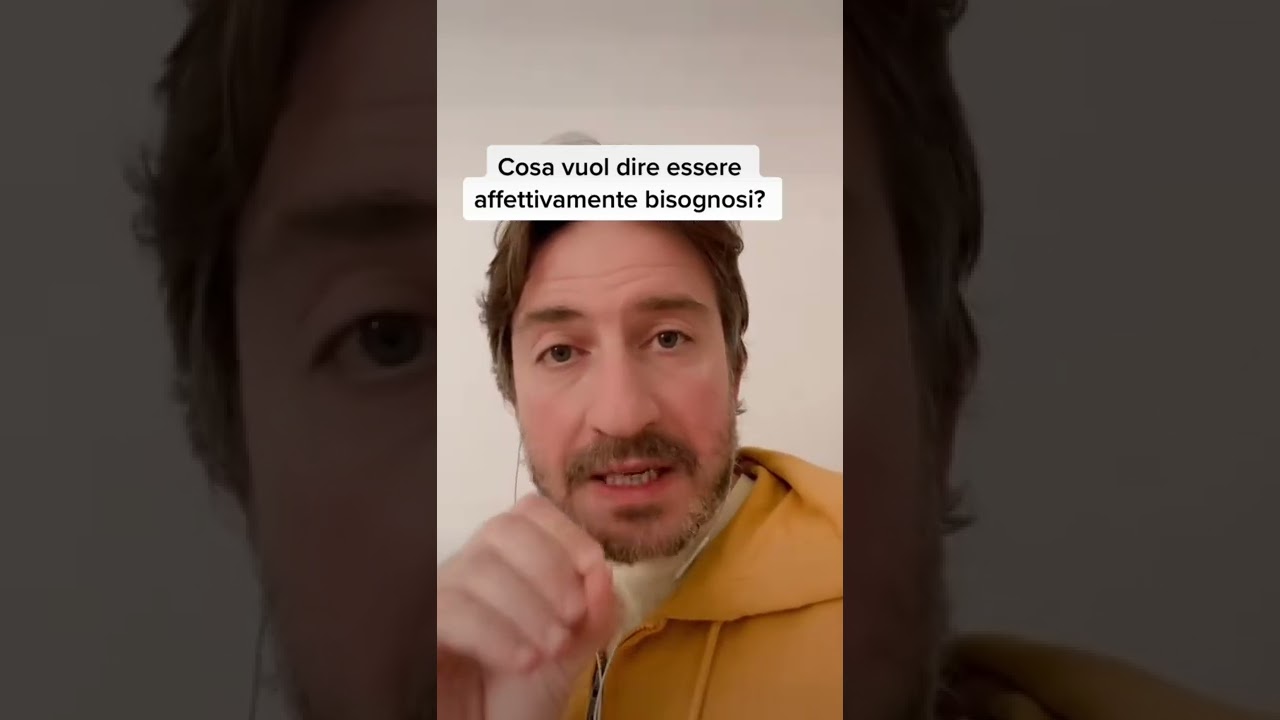 Sei affettivamente bisognoso?