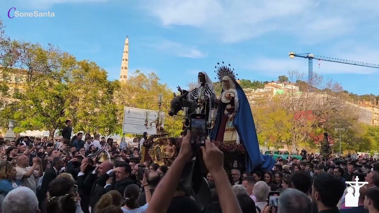 TRASLADO HERMANDAD DE LA POLLINICA DE MÁLAGA. 06-04-2025
