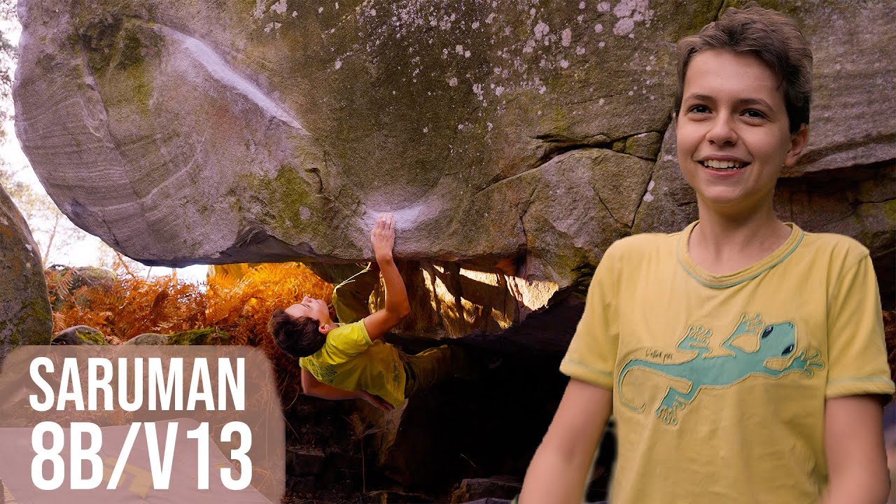 14-year old Max Bertone DESTROYS me on this 8B/V13