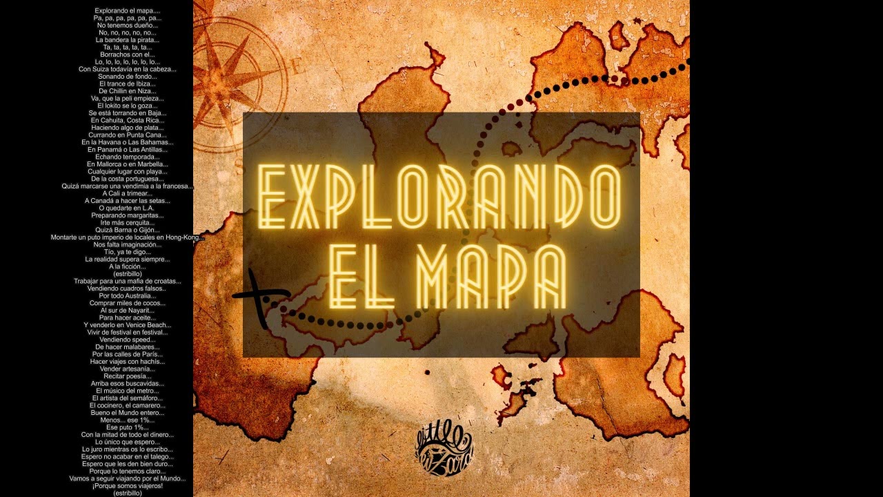LITTLE LIZARD - EXPLORANDO EL MAPA (letra)