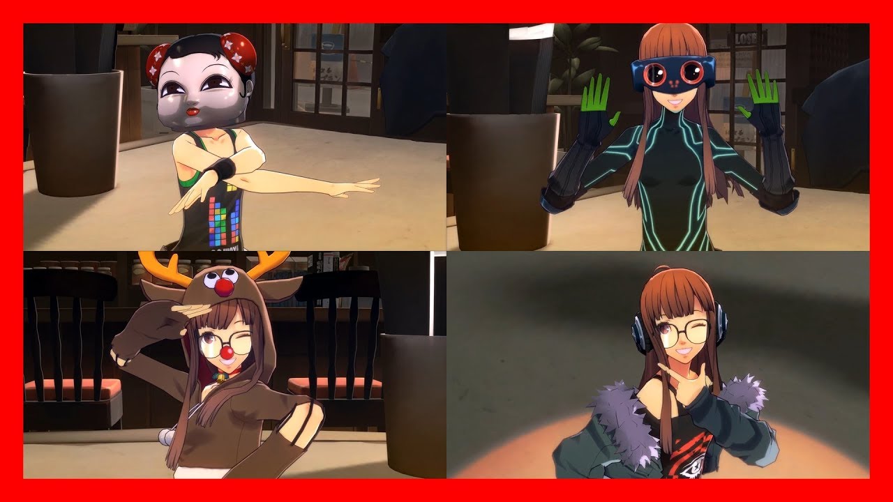 Persona 5: Dancing in Starlight - Futaba Sakura Costume Showcase [PS4]