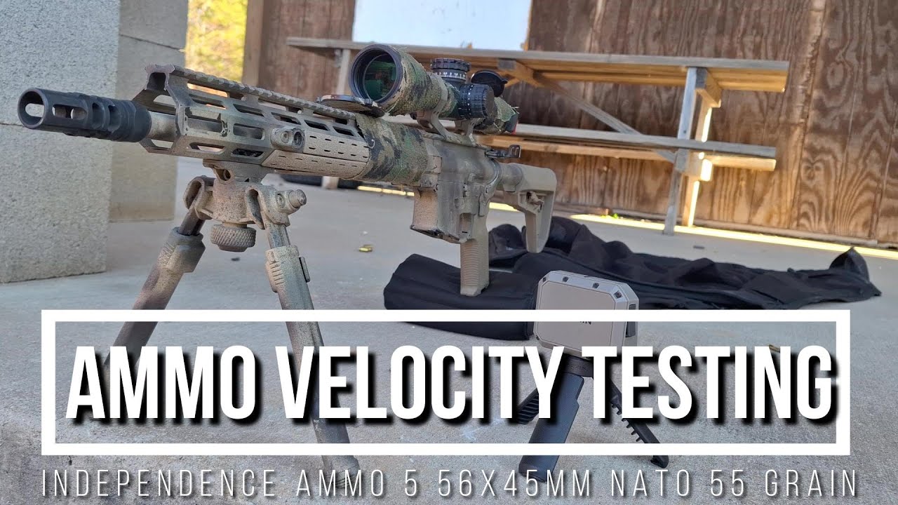 Ammo Testing:  Independence 5.56x45mm 55gr FMJ "XM193" Ammo 