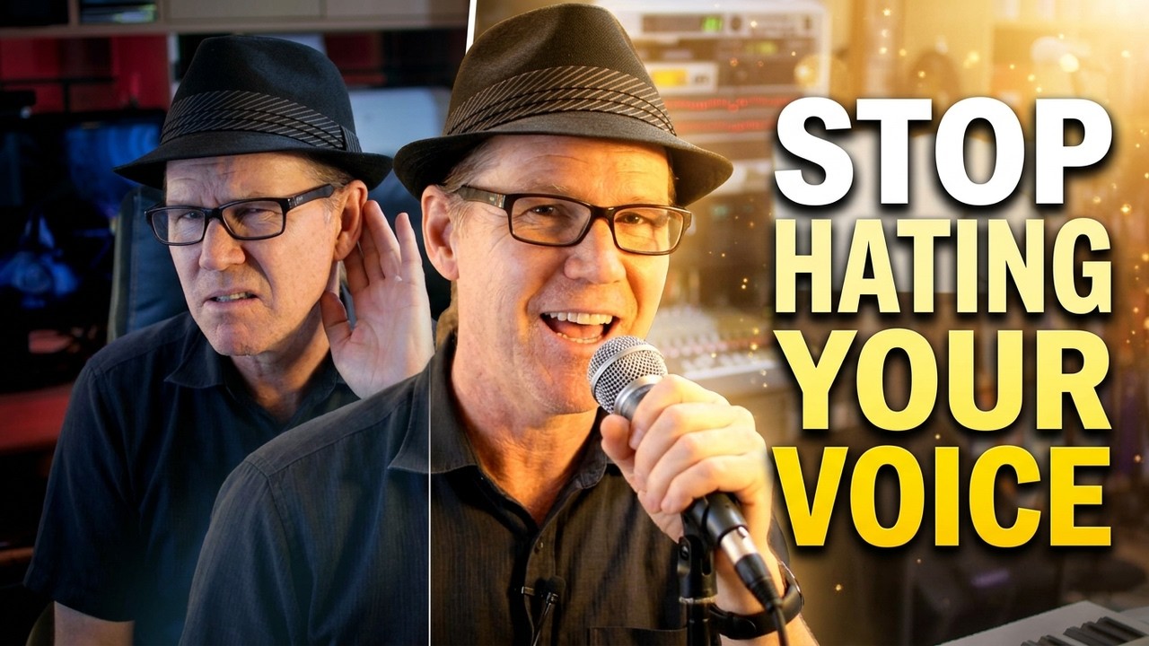 Help! I Can't Stand The Sound Of My Singing Voice - Try This! | #DrDan 🎤