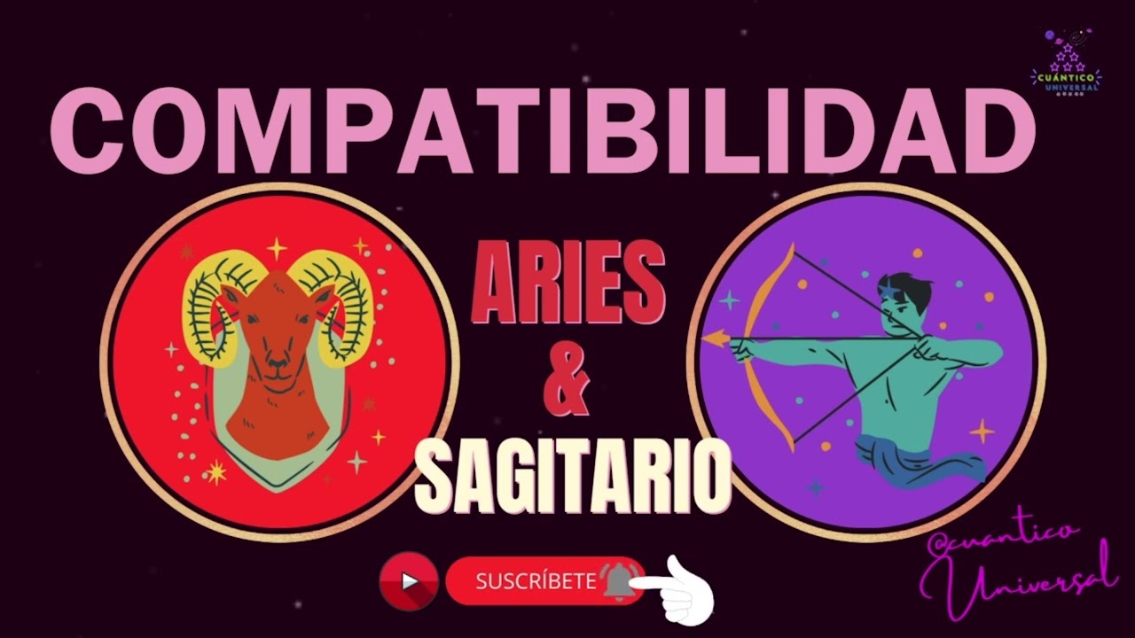 MUJER SAGITARIO y HOMBRE ARIES ¿Son COMPATIBLES? ¿AMOR?¿CÓMO son CÓMO PAREJA? | Zafiro Astral