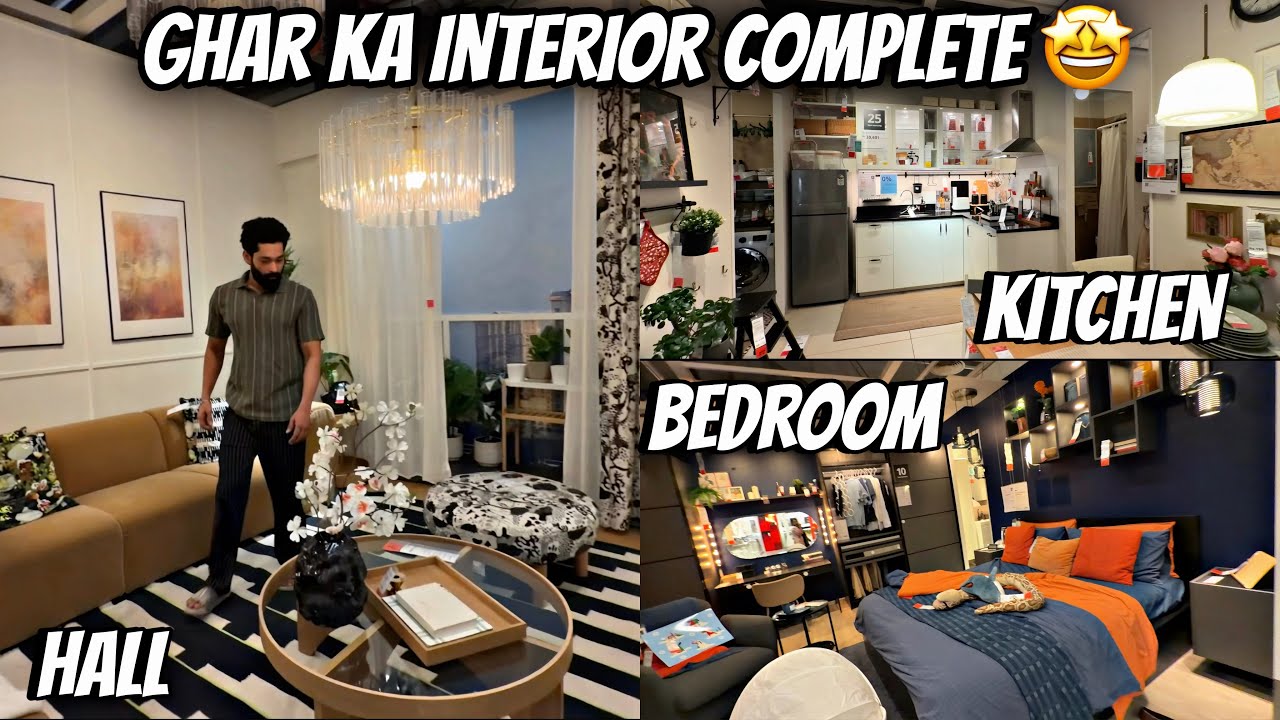 Ghar ka interior complete || Haifa & Qashif vlog 