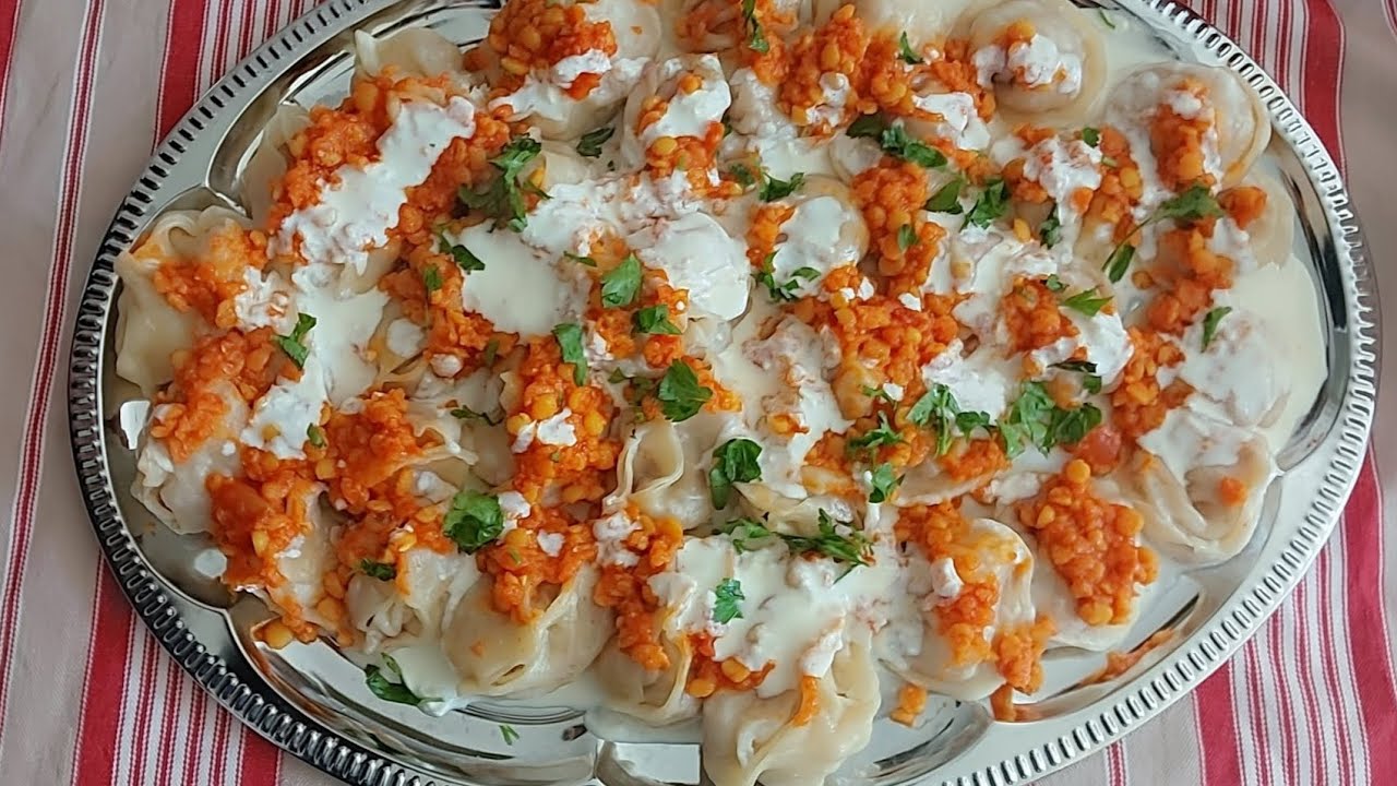 بیایید یک منتوی افغانی بسیارمزه دار و آسان درست کنیم       Delicious Afghani Dumplings/Manto Recipe 