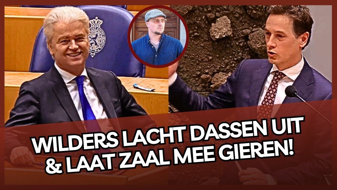 Wilders lacht Dassen uit & laat de zaak mee gieren! 