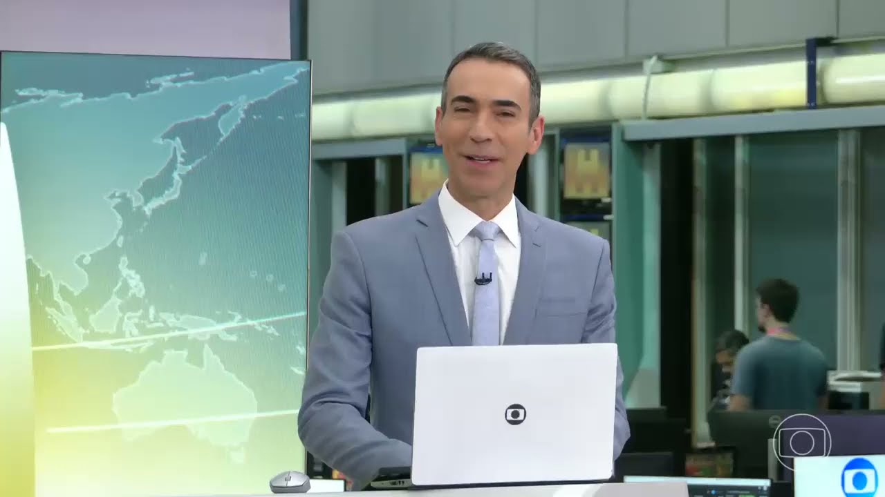 CAMPORI A ILHA 2023 NO JORNAL HOJE - TV GLOBO
