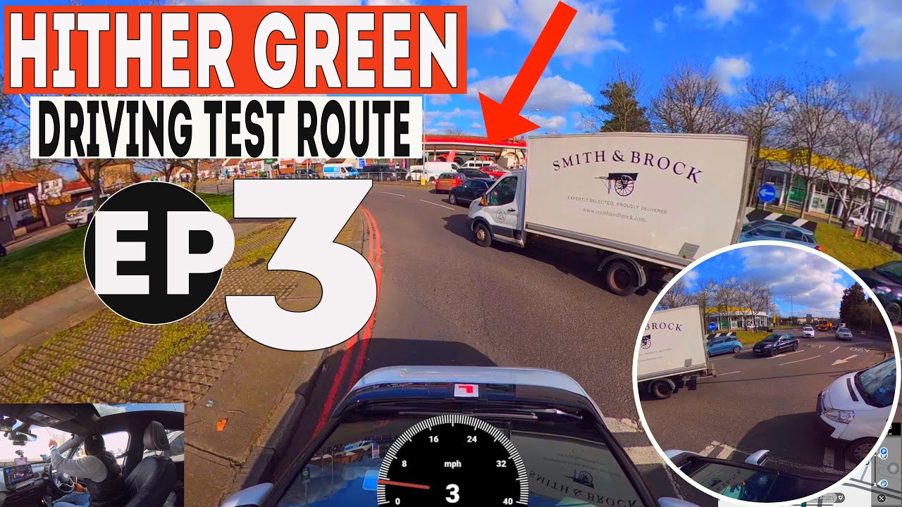 Hither Green Driving Test Route EP3 13:19PM(With commentary) #HITHERGREENTESTROUTE #DRIVINGTESTVIDEO