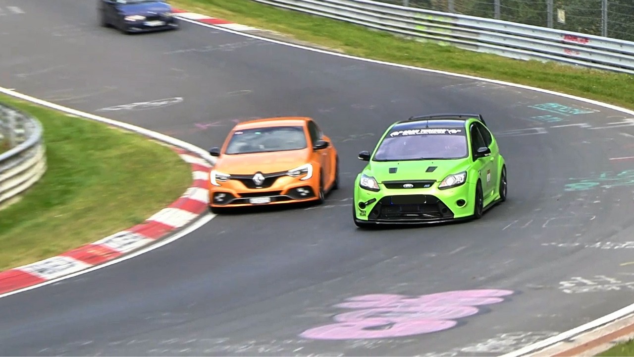 FORD Focus RS ST & Fiesta BEST DRIVING  &  FAILS  Nürburgring Nordschleife Touristenfahrten