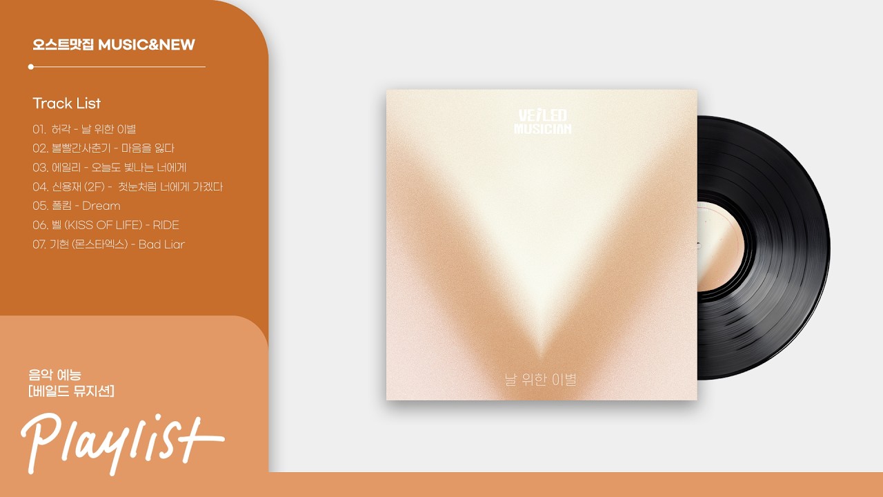 [PLAYLIST] 베일드 뮤지션 OST 모음 🪩 아티스트 콜라보 앨범 | Veiled Musician OST