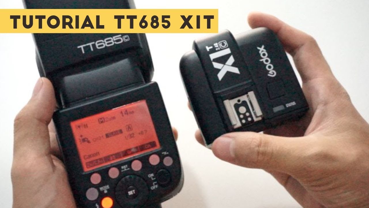 Cara Menyambungkan Trigger Godox X1T ke Flash Godox TT685C