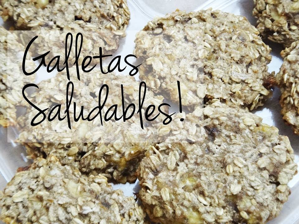 GALLETAS SALUDABLES (con 2 ingredientes)