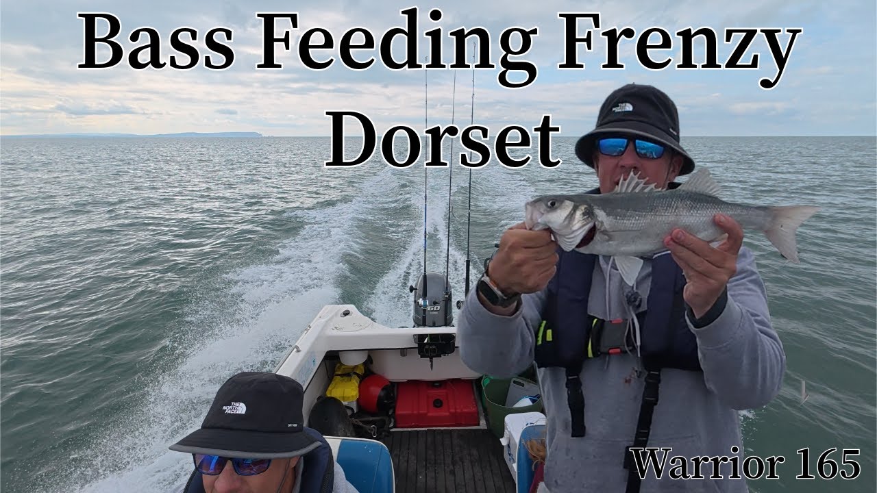 Безумная рыбалка на моего Warrior 165 в Дорсете