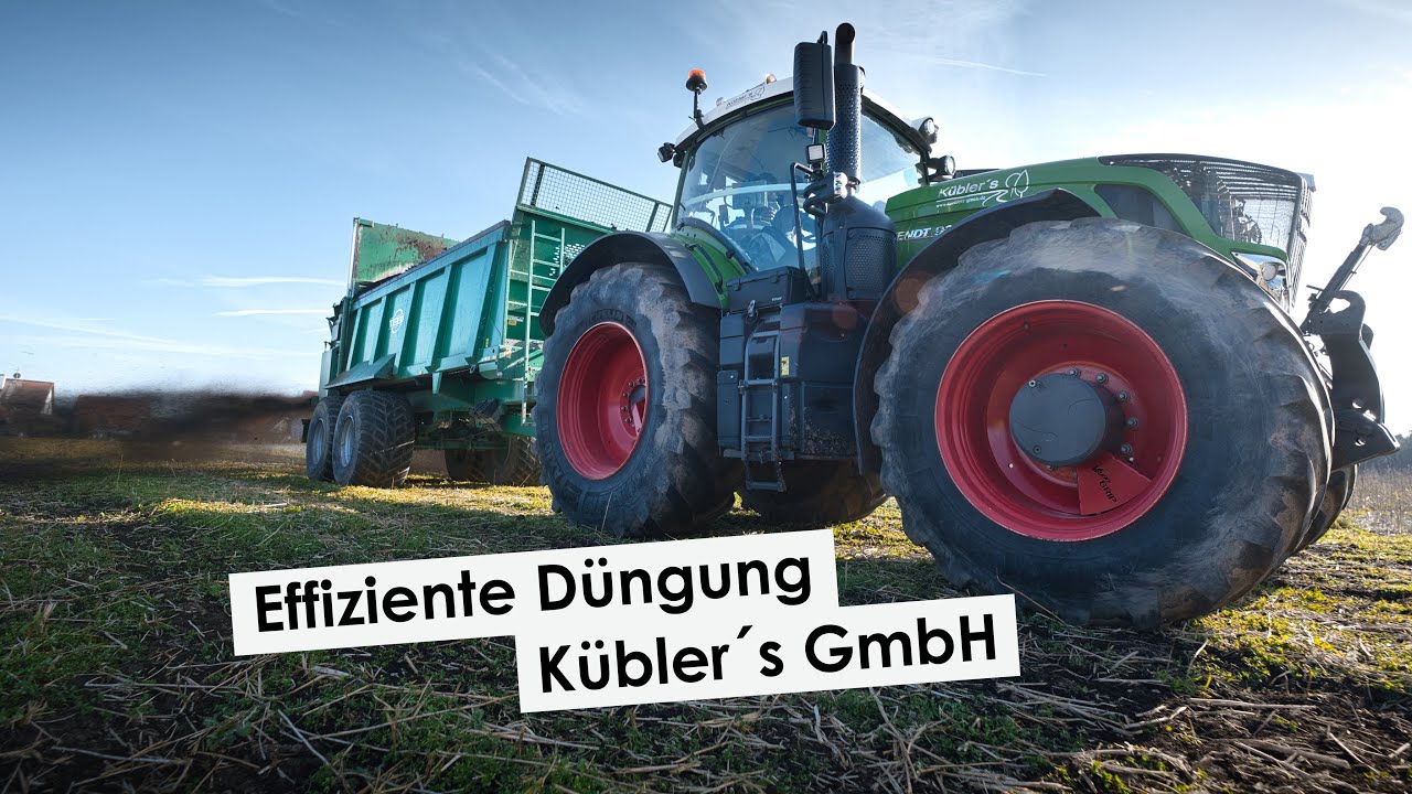 4K Großauftrag beim Düngen 😎 | Kübler´s GmbH | Fendt | Tebbe | Volvo |