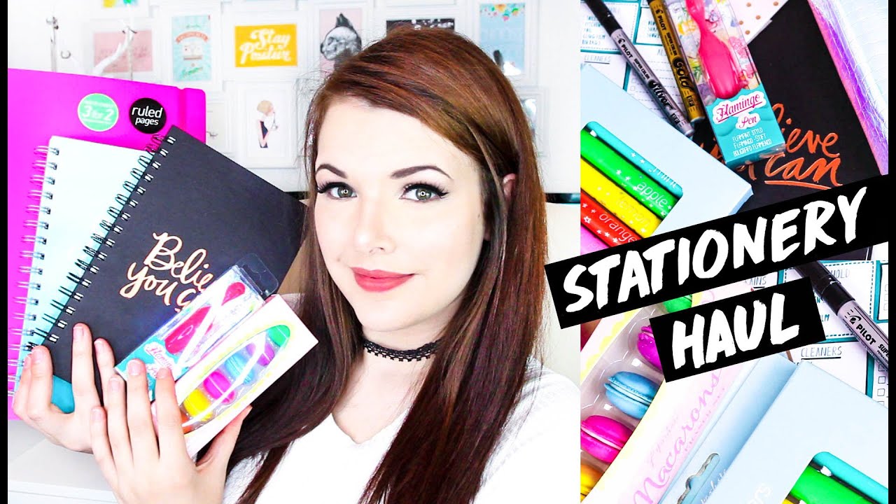 STATIONERY HAUL 2016 | Cherry Wallis