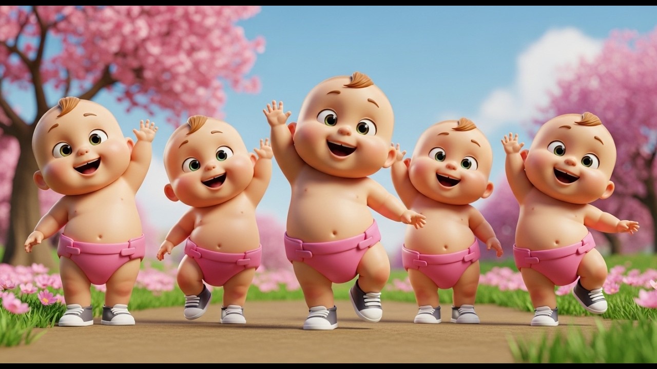 Dudi Dudi Dam Dam Dance 😂 | Funny Kids Videos 💃🎵 | Cute AI Cartoon | Kids Fun Media