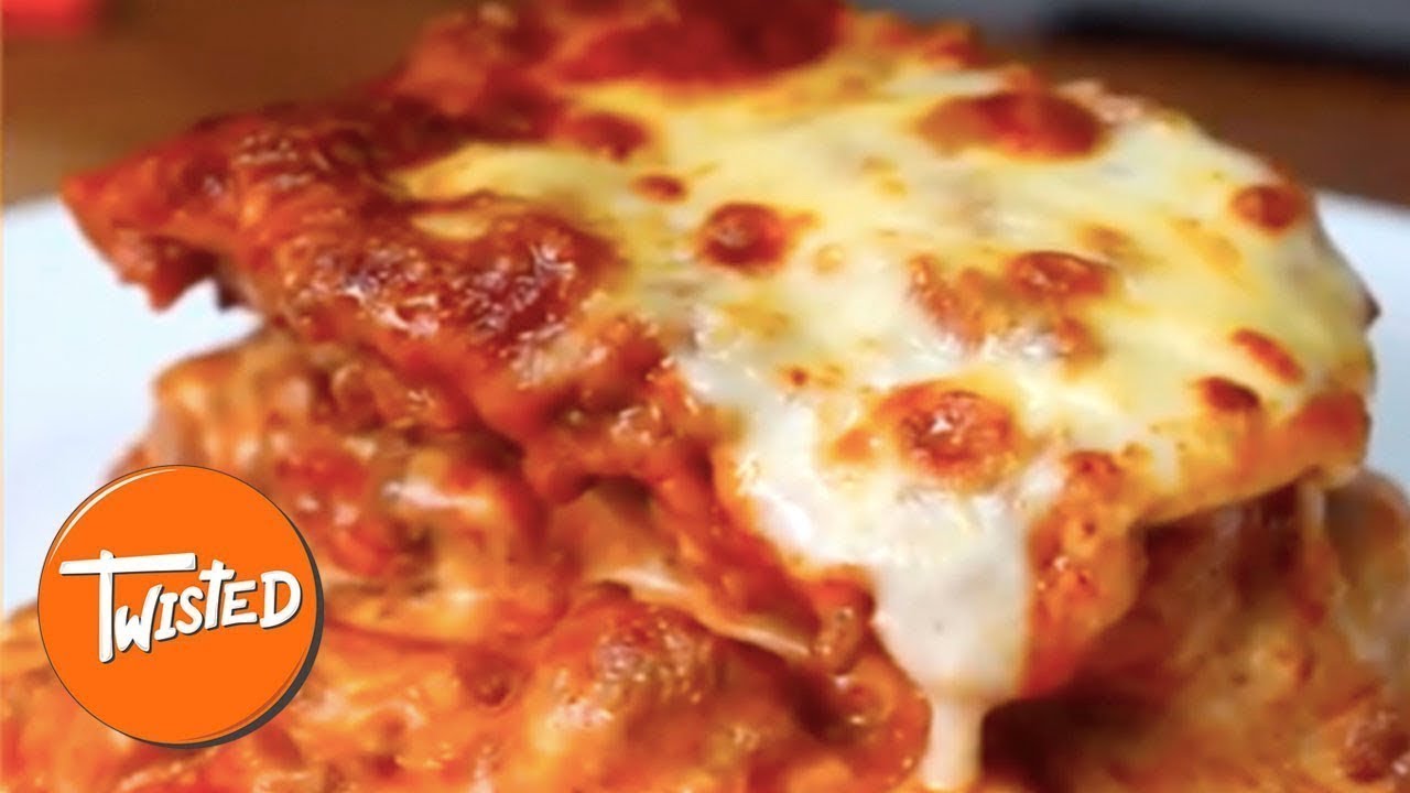 Garlic Bread Lasagna Recipe | Easy Lasagna Recipes | Homemade Dinners | Twisted