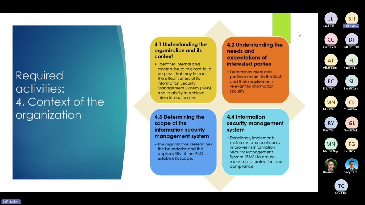 2026 02 11 ISO 27001 Training Session – Mandatory Attendance 20260211 105913 Meeting Recording