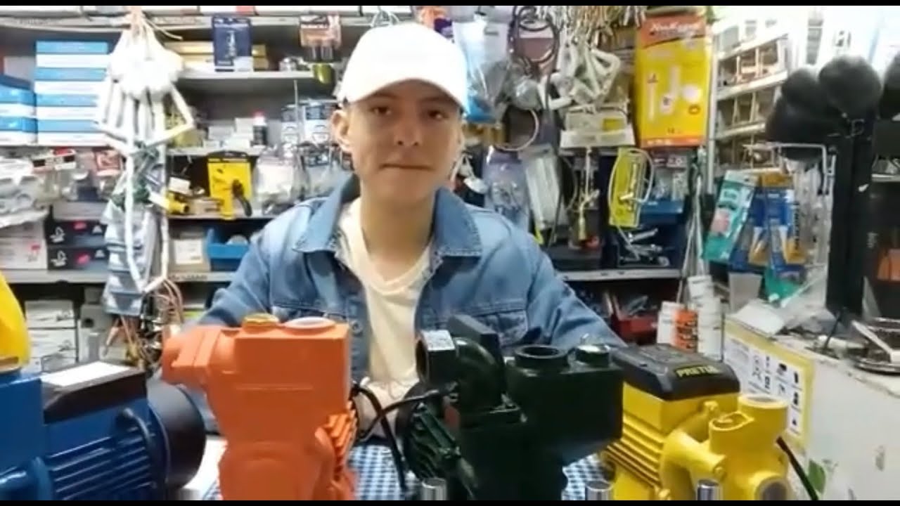 Bomba para jalar agua de la red pública - Plomeria Fácil