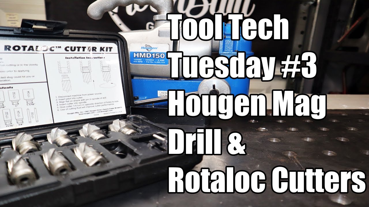 🔧Tool Tech Tuesday #3 - Hougen Mag Drill with Rotaloc Cutters