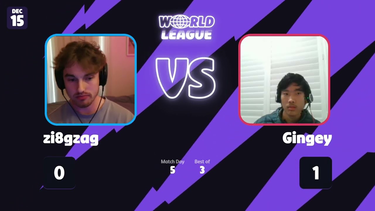 GeoGuessr World League Week 5 - zi8gzag vs Gingey